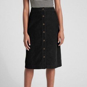 3/30 Gap Corduroy high-waisted Pencil Midi skirt